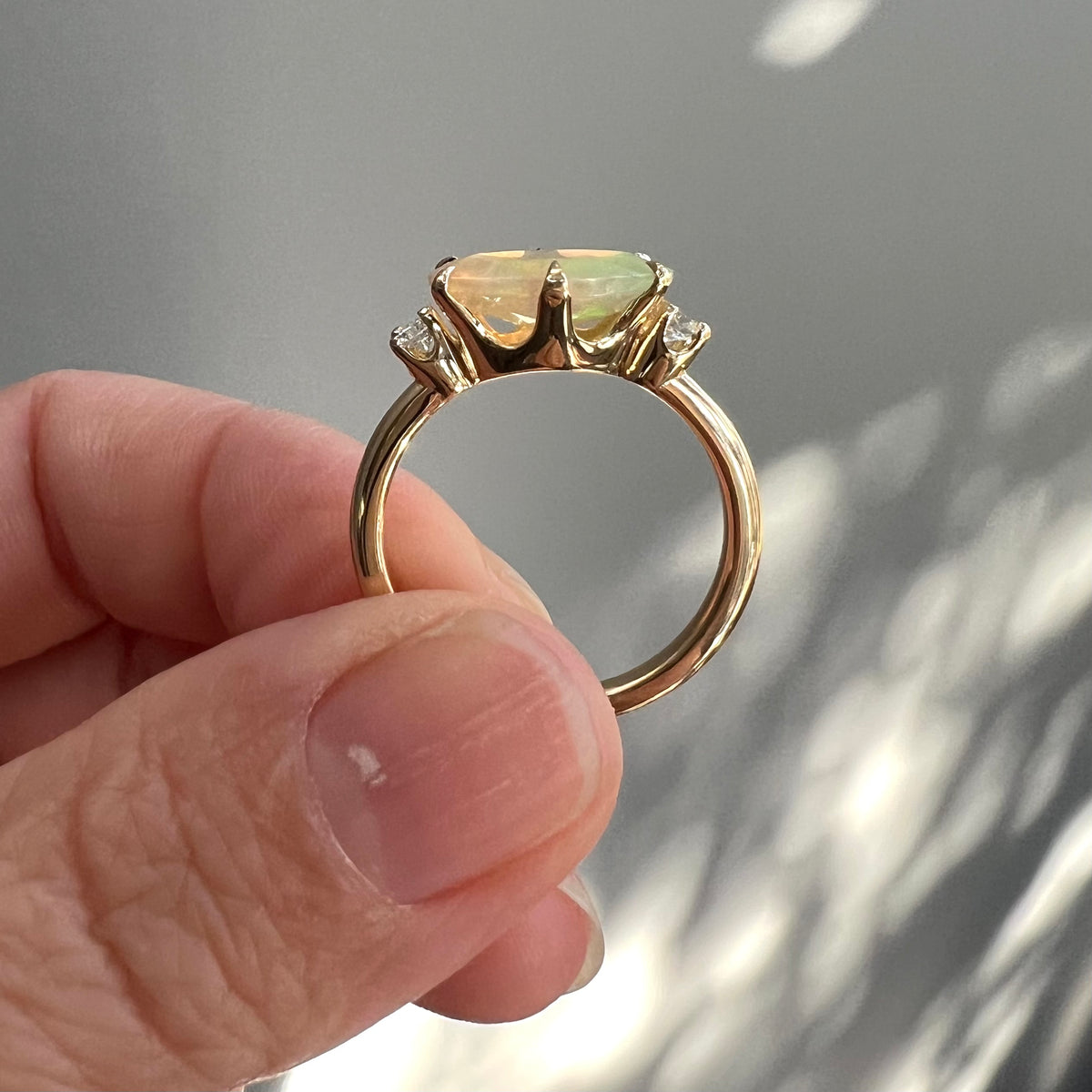 OPAL DIAMOND JUNO RING