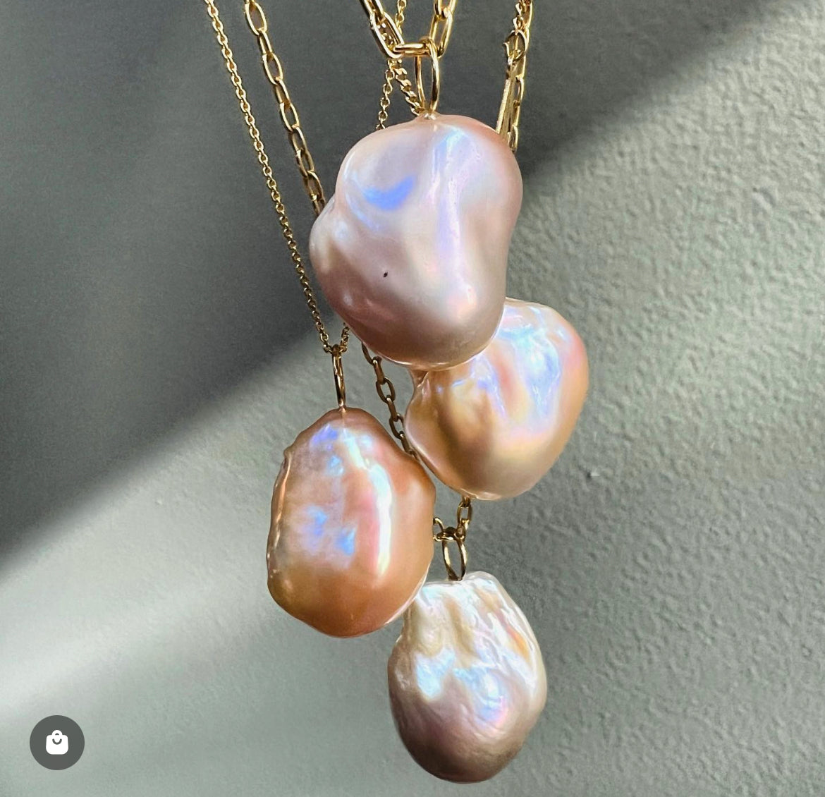 FRESHWATER PINK PEARL PENDANT