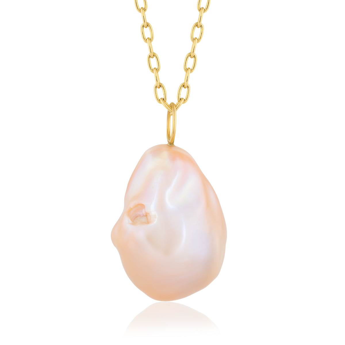 FRESHWATER PINK PEARL PENDANT