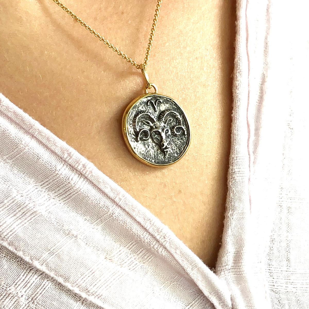 ARIES ZODIAC CHARM