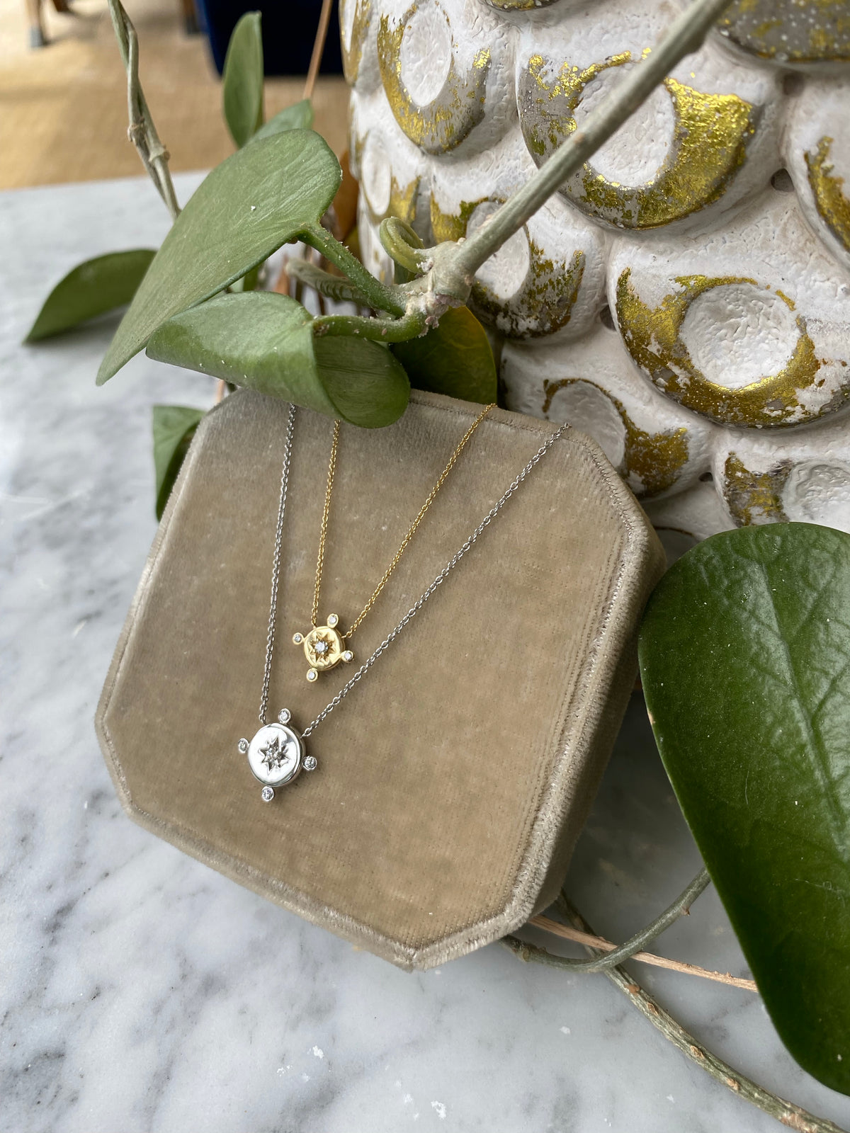 LUCKY STAR COMPASS NECKLACE